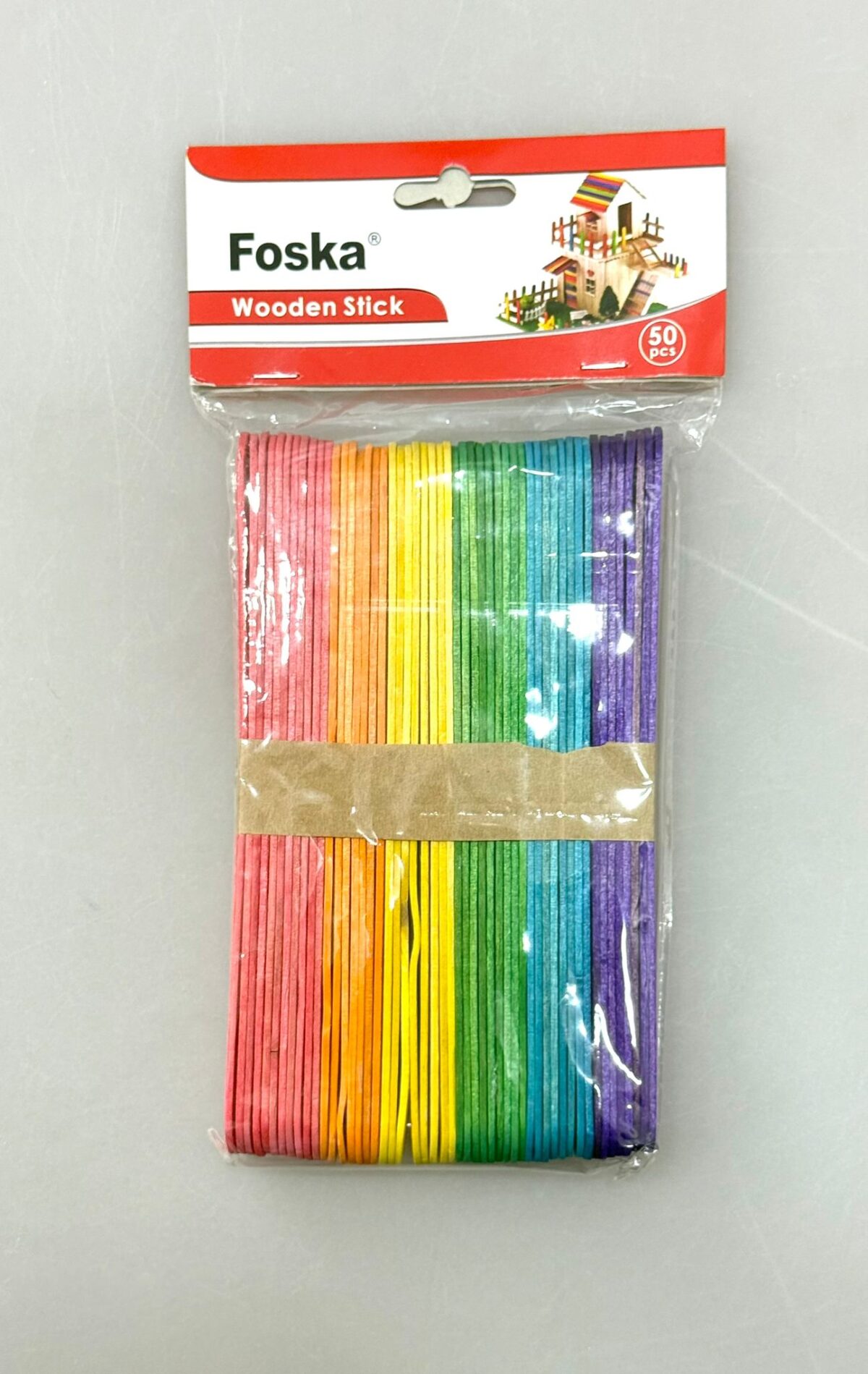 ⁦wooden stick (big size 50 piece)⁩ - الصورة ⁦1⁩