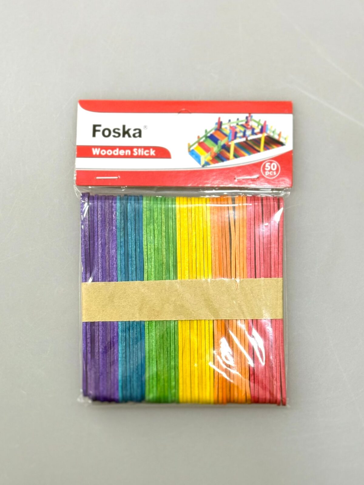 ⁦wooden stick (small size 50 piece)⁩ - الصورة ⁦1⁩
