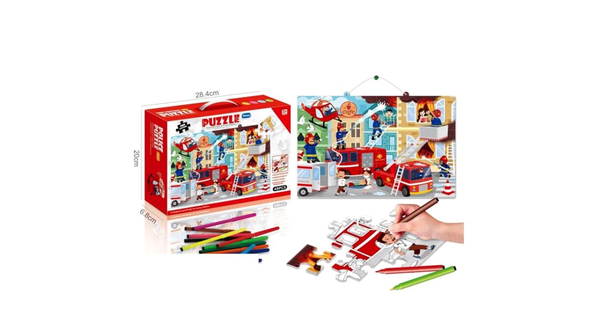 ⁦Firefighters puzzle⁩ - الصورة ⁦1⁩
